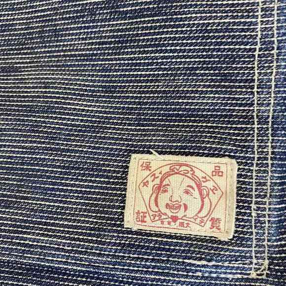 Enviso Ink Rare Early Logo 2008 Blue Striped Denim Duffle Bag Weekend Bag - Picture 3 of 9